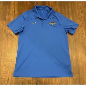 NIKE Indianapolis Motor Speedway Blue Polo Size Large